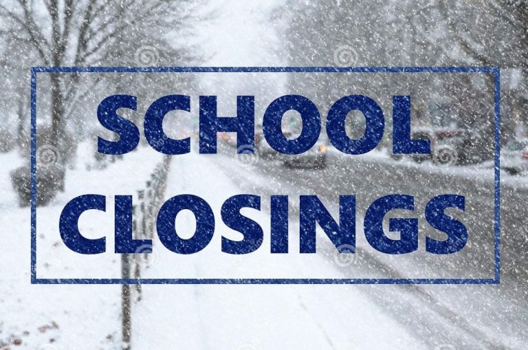 School Closings and Road Conditions for Wednesday, January 10, 2024