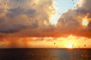 Raindrops And Rain Clouds