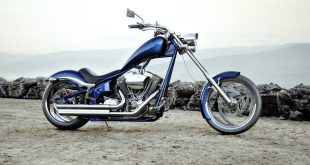 Custom Motorcycle overlook