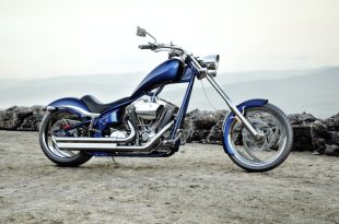 Custom Motorcycle overlook
