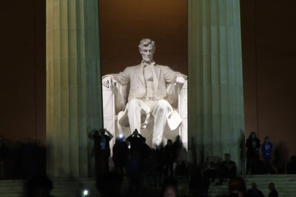 Lincoln memorial at Washington DC