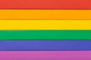 Rainbow flag background, commonly known as the gay pride flag or LGBTQ pride flag