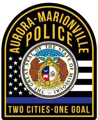 aurora marionville police badge