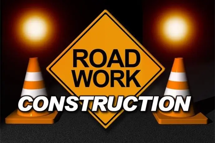 road work graphic