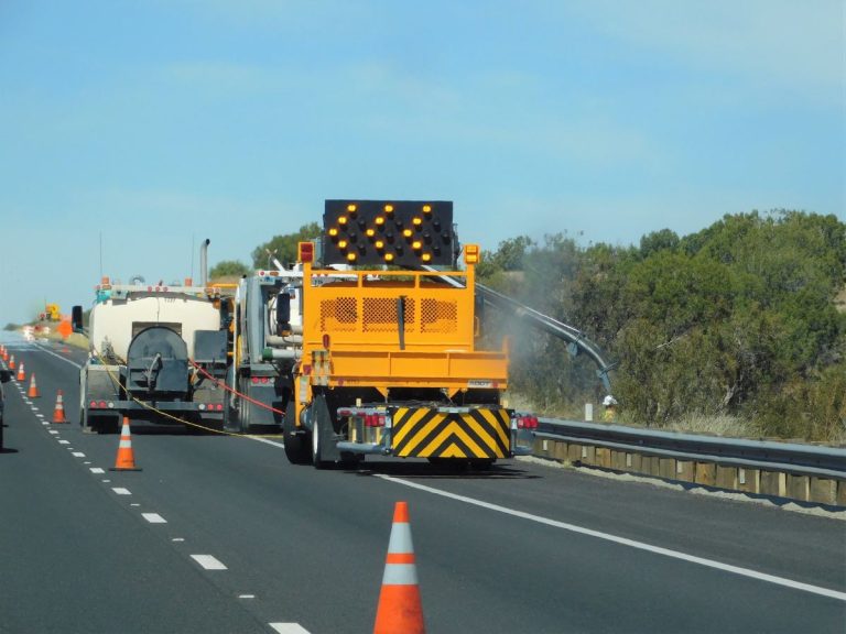 traffic and traffic cones!