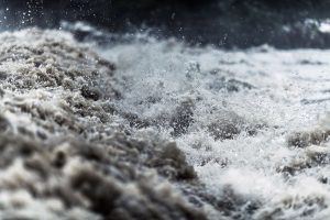 flash flood water