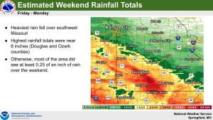 national weather service rainfall totals 5 27 25