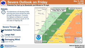 national weather service severe weather graphic 5 15 25
