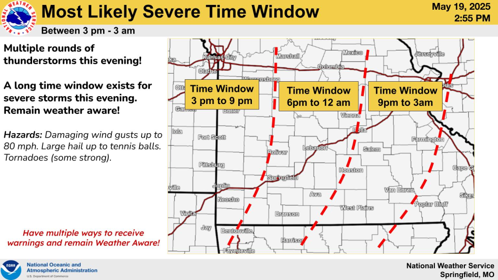 severe storm timing 5 19 25